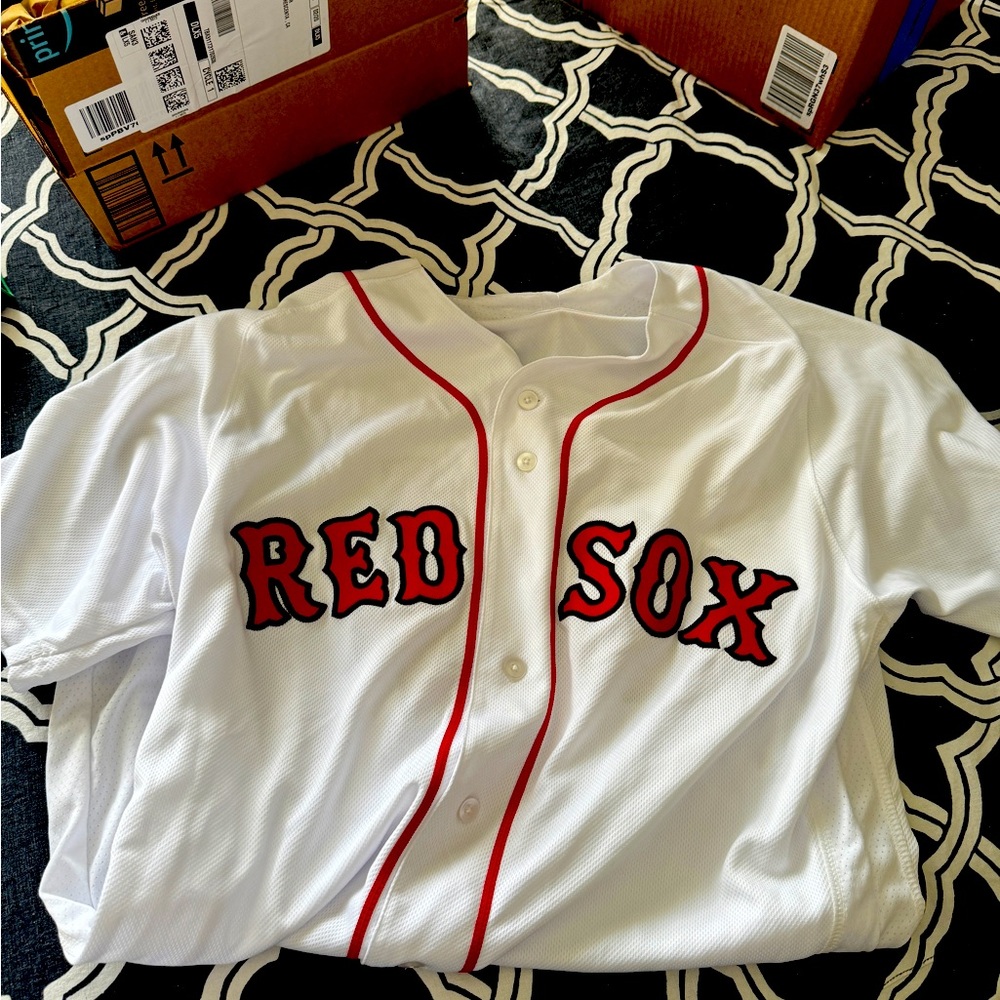 NWT Majestic Flex Red Sox Jersey - David Ortiz
